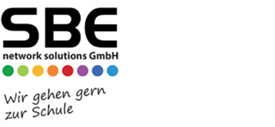 SBE mit Farbkreisen und Claim 5 5 cm 1