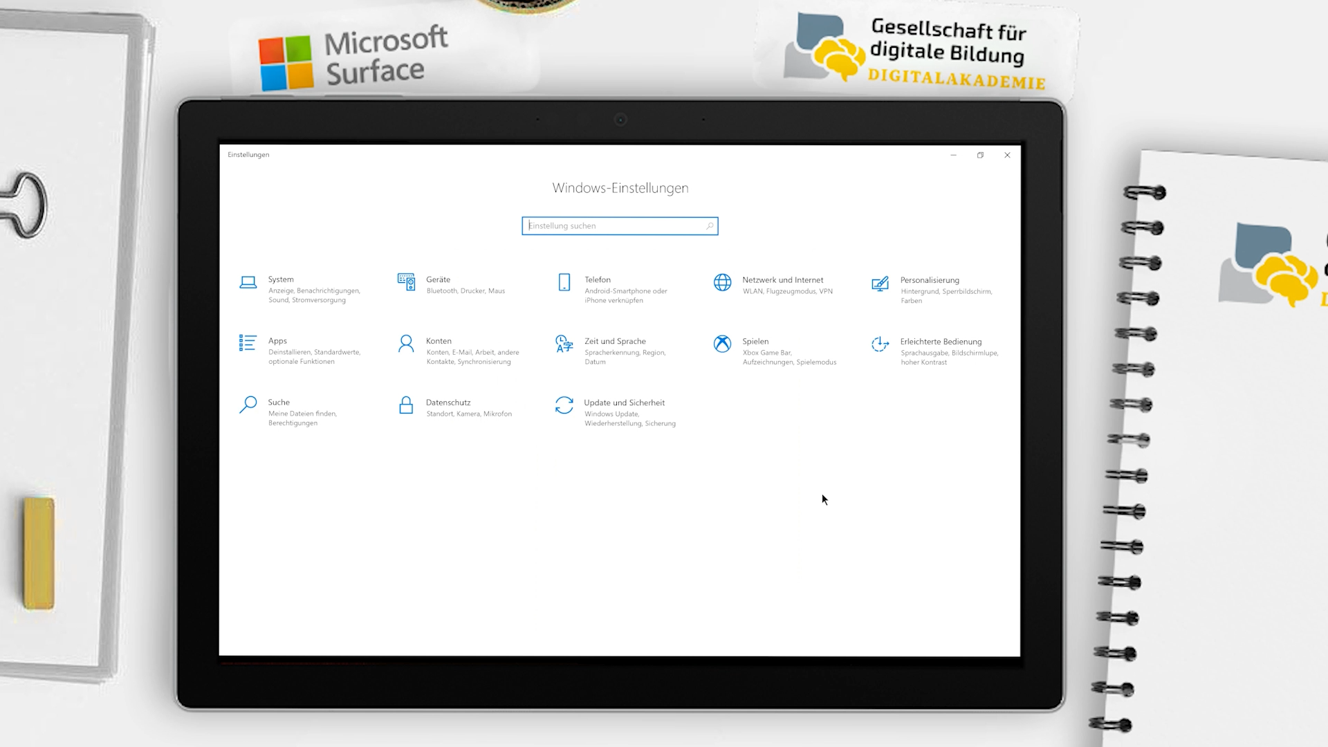0503 Windowseinstellungen
