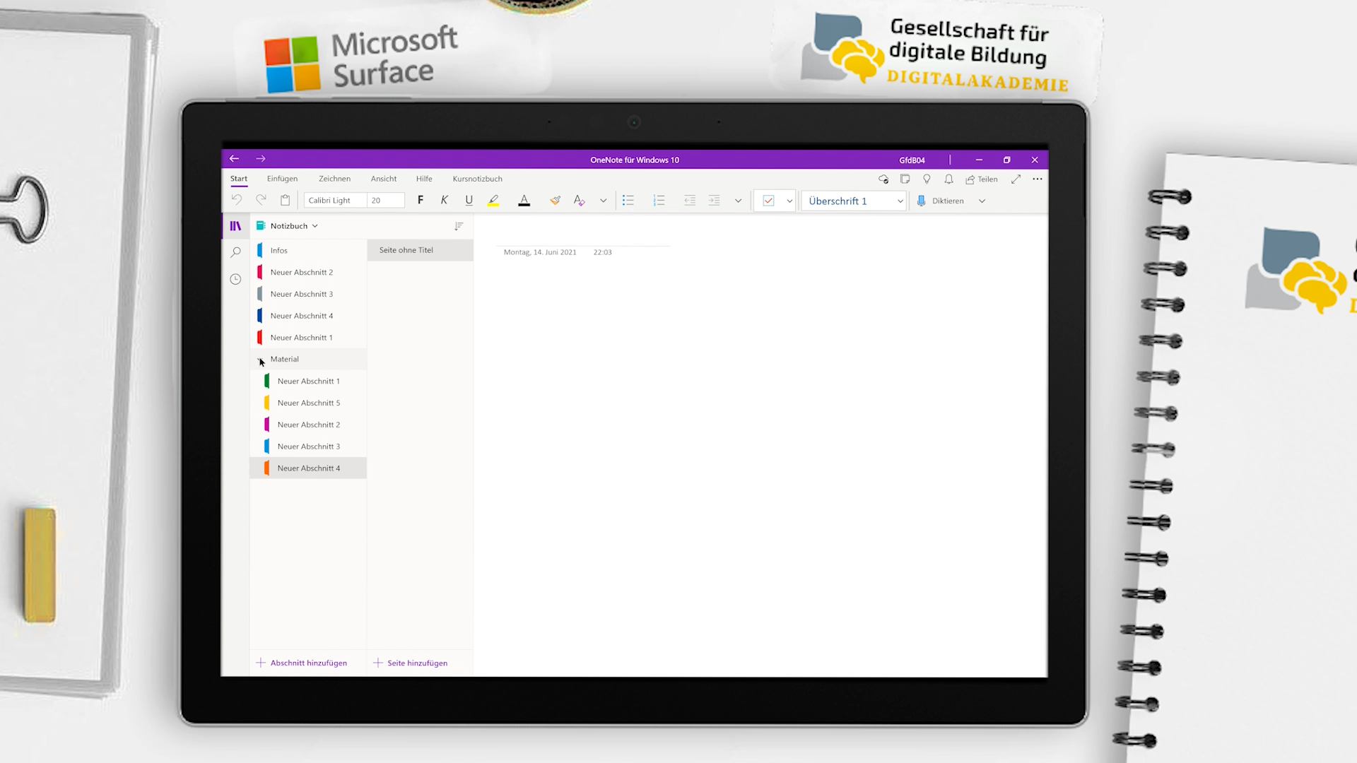 0801 OneNote Aufbau 1